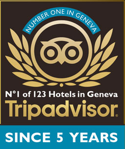 tripadvisor No.1 in Geneva 1500 Days